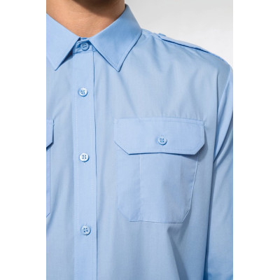 Men's long-sleeved pilot shirt